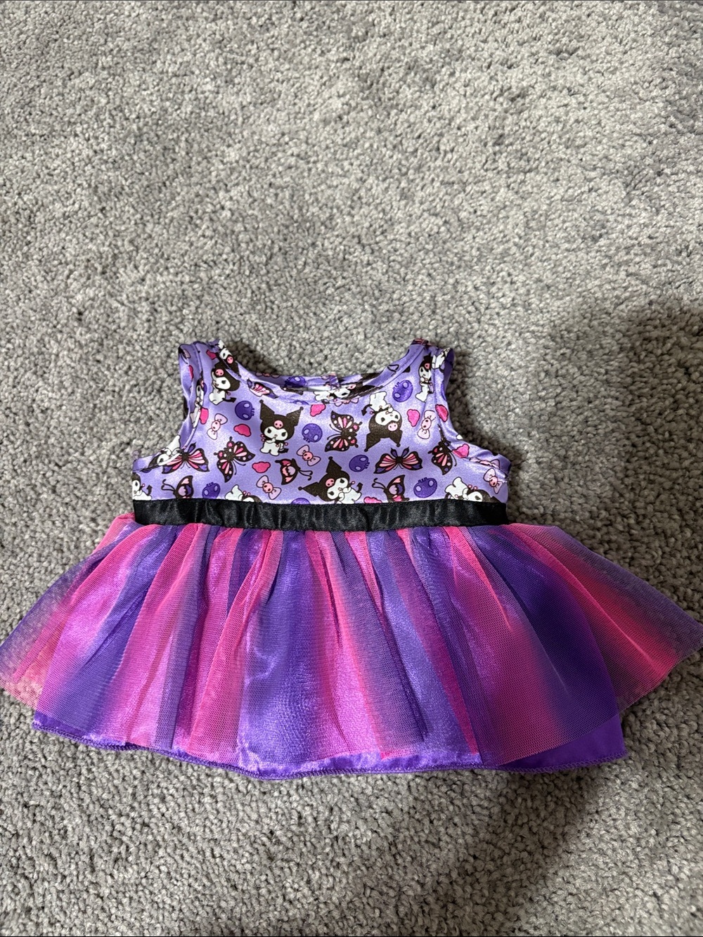 Kuromi Build a Bear dress
